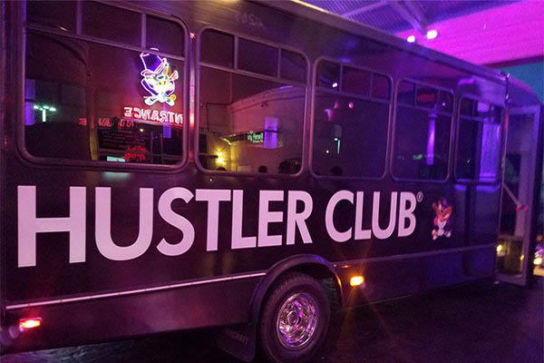 Hustler Party Bus